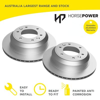 Rear Brake Disc Rotors for Hyundai i-Load iLoad VAN TQ 2008-18
