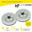Front Brake Disc Rotors for Toyota Camry Kluger Rav4 Tarago Lexus IS250