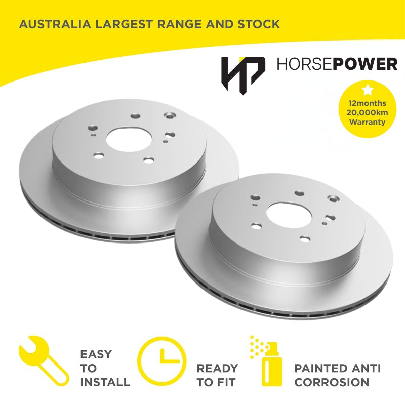 Rear Brake Disc Rotors for Suzuki Grand Vitara 05-on