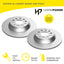Rear Brake Disc Rotors for Skoda Kodiaq NS 2017-on 300mm
