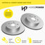 Rear Disc Rotors for Subaru Outback B15 B16 08/2014-12/2025 PCD 114.3mm