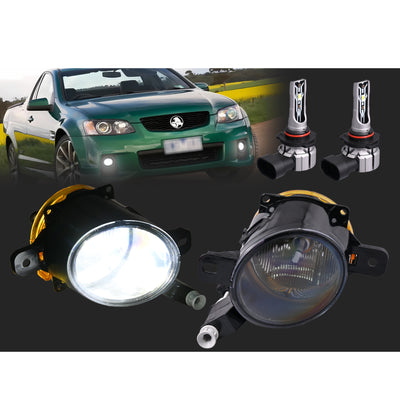 Pair LH+RH LED Fog Light Lamp For Holden Commodore VE 10~13 SS SSV SV6