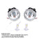 Pair LH+RH Fog Light Lamp + LED Globes For Holden Commodore VZ S SS SV6 SV8