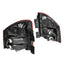 Pair LH+RH Tail Light Lamp (LED Non Tinted Red) For Jeep Compass MK 2012~2016