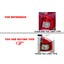 Pair LH+RH Tail Light Rear Lamp (LED Tinted Red) For Jeep Compass MK 2012~2016