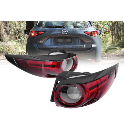 Set Pair LH+RH Tail Light Rear Lamp LED Type For Mazda CX-5 CX5 KF 2017~2021