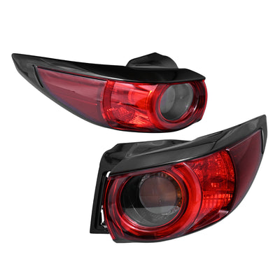 Pair LH+RH Tail Light Rear Lamp Non LED For Mazda CX5 KF Maxx 2017-2021