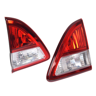 Pair LH+RH Inner Tailgate Tail Light Lamp (Clear Red) Mazda BT-50 Ute UR 15~20