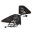 Pair LH+RH Upper Tail Light Rear Lamp Clear Red For Mazda BT-50 UR 2015~2020