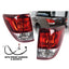 Pair LH+RH Upper Tail Light Rear Lamp For Mazda BT-50 UR 2015~2020 AU SPEC