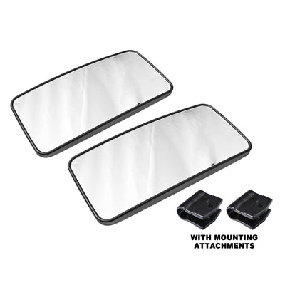 Pair LH=RH Truck Mirror (340 x 165) For Mitsubishi Canter Fuso FE7 FE8 2005~2021