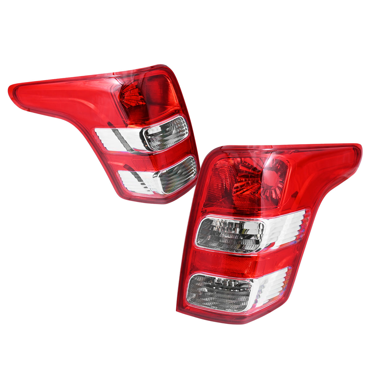 Pair LH+RH Tail Light Lamp Lens & Body For Mitsubishi Triton Ute MQ 2015~2018