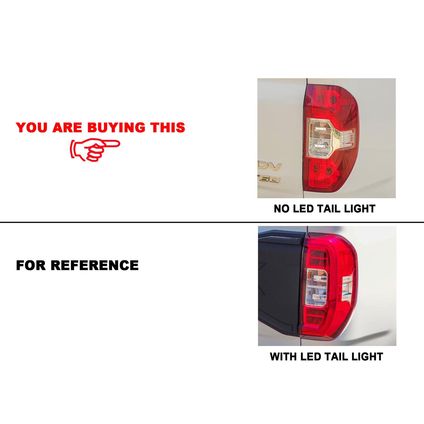 LH Left Hand Tail Light Rear Back Lamp For LDV T60 SK8C Ute 2017~2021 PRO LUXE