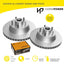 Front Brake Pads and Disc Rotors kit for Ford Falcon XG 4.0 1993-1996