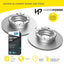 Rear Bendix HD Brake Pads and Disc Rotor for Ford TRANSIT 2.0 2.2 VO VN Diesel 18-on