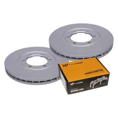 Front Brake Pads and Rotors Set for Mazda B2500 UF 2.5L 4WD 1996-1999