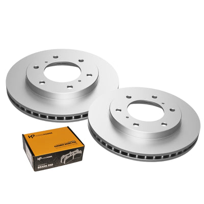 Front Brake Pads and Disc Rotors SET for Mitsubishi PAJERO NM NP 00-07