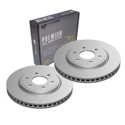 Front Brake Disc Rotors for Nissan PATHFINDER R51 2.5TD 4.0L 2005-15