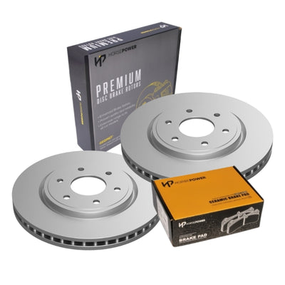 Front Brake Pads and Rotors Set for Nissan Pathfinder R51 2.5TD 4.0L 2005 -15