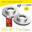Front Bendix Brake Pads and Disc Rotors Set for LANDCRUISER HDJ100 UZJ100 98-07 Lexus LX470 4.7