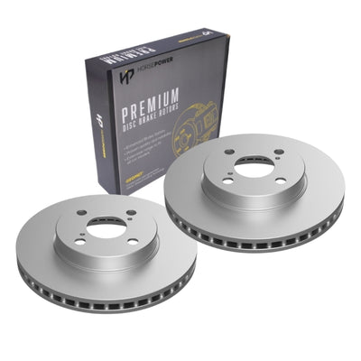 Front Brake Disc Rotors for Toyota Prius NHW10R NHW11R 1997-03