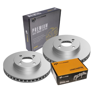 Front Brake Pads and Disc Rotors for Toyota Prius NHW10R NHW11R 1997-03