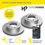 Front Bendix Heavy Duty Brake Pad + Rotor for HILUX 4WD KUN26 01/2012-09/2015