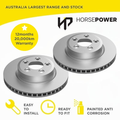 Front Brake Disc Rotors for Ford FALCON FG XR6 TURBO XR8 2008 -