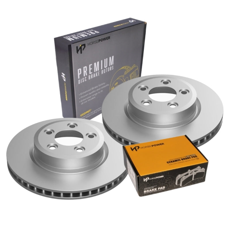 Front Brake Pad and Disc Rotors for Ford TERRITORY SX (TS TX) SY SZ  TS TX 04-16