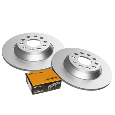 Rear Brake Pads set and 300mm Disc Rotors set for Skoda Kodiaq NS 2017-on