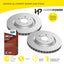 Front Bendix 4WD Brake Pads Disc Rotors set for Nissan X-trail T32 7 Seater only