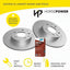 Rear Disc Rotors and Bendix Brake Pads for Mazda CX-3 DK 2.0L 03/2015-01/2018 281mm