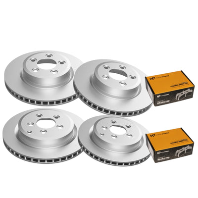 FULL SET Front and Rear Brake Pads Disc Rotors for Ford Territory SX SY SZ TX