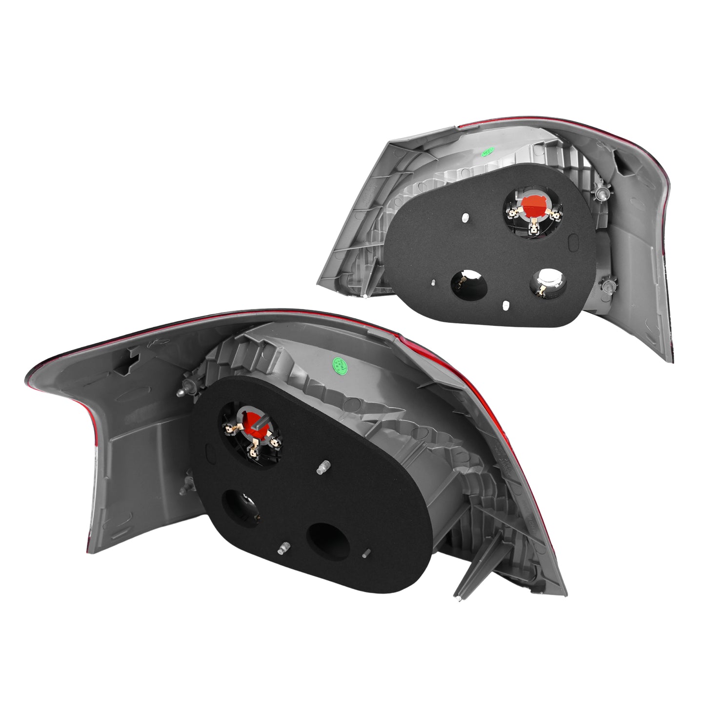 Ozeparts Pair LH+RH Tail Light Rear Lamp For Toyota Yaris 4 Dr Sedan NCP93 06~16