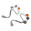 2 x Tail Light Rear Lamp Wiring Harness Sockets For Toyota Hilux Ute 2005~2015