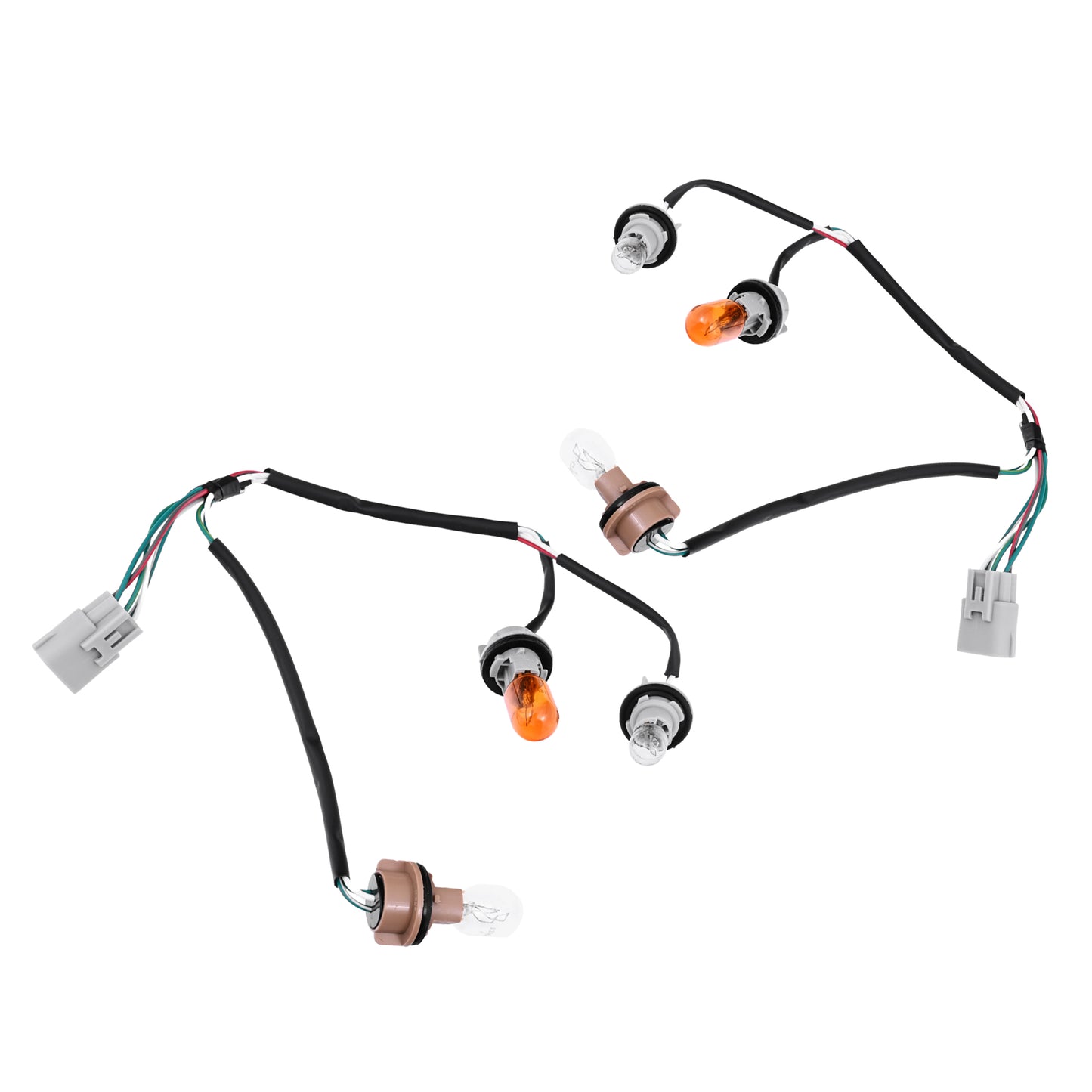 2 x Tail Light Rear Lamp Wiring Harness Sockets For Toyota Hiace Van Bus 2019~On
