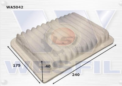 Air Filter A1559 For Toyota Yaris Corolla Auris Esquire Noah Rav4 Prote Voxy Air Filter