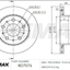 Fremax Rear Disc Rotors for Fiat Ducato 2.3 3.0 2007-2016 300mm