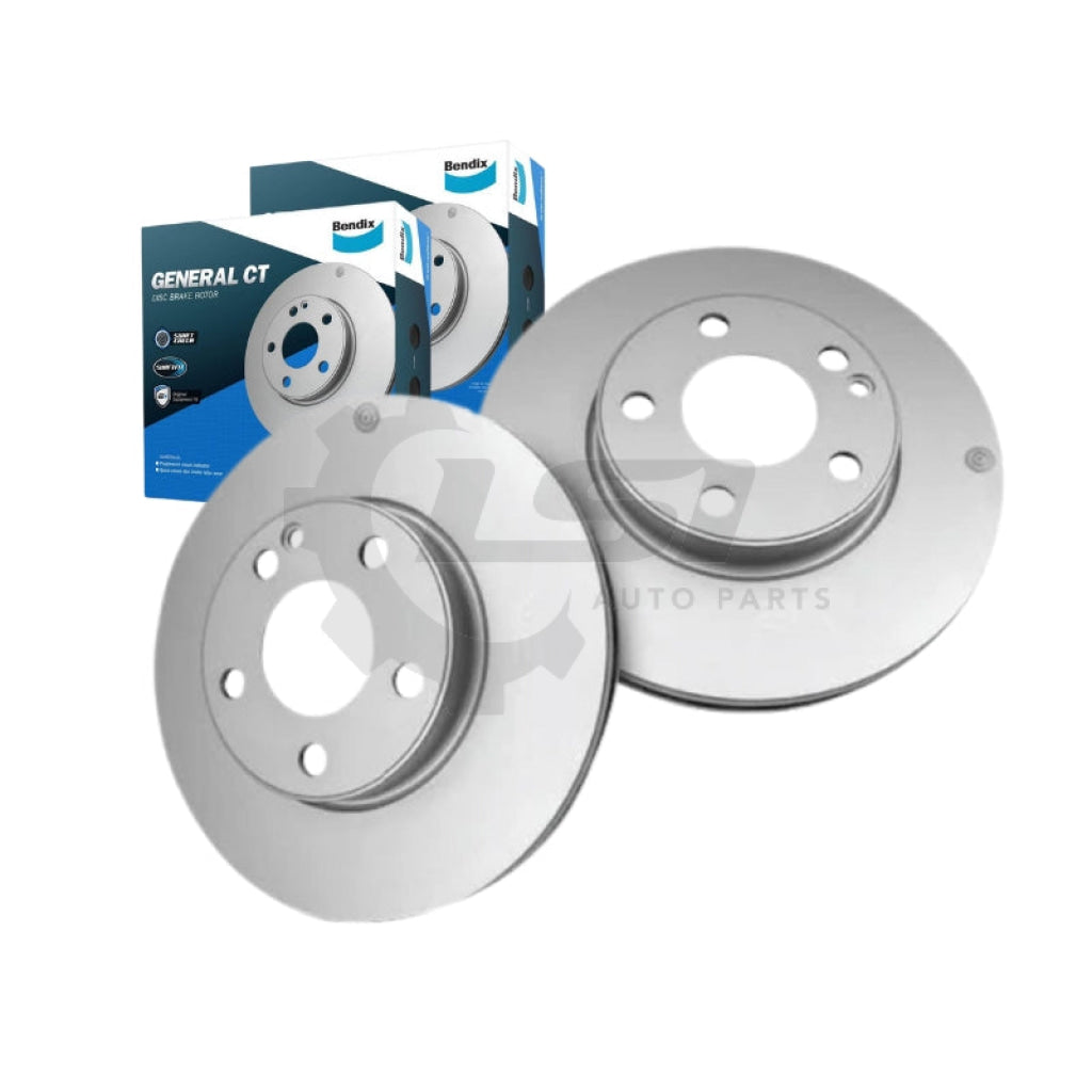 Bendix Rear Brake Disc Rotors for Holden VOLT 1.4L 2012 - Brake Disc Rotors