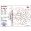BREMBO Front LEFT and RIGHT Brake Disc Rotor for BMW X5 G05 Dimpled 395mm Brake Disc Rotors
