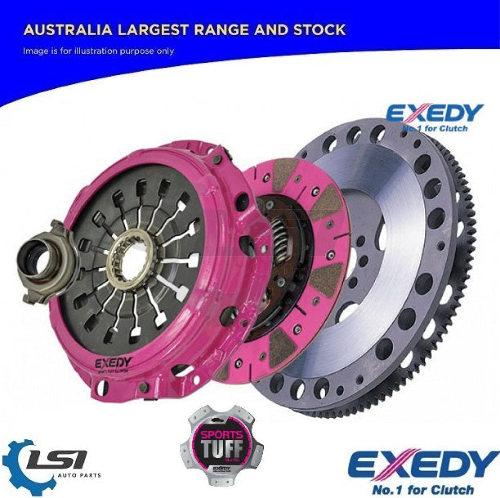 Exedy Clutch Kit Sport Tuff Cushion Button Incl Smf For Ford 280Mm
