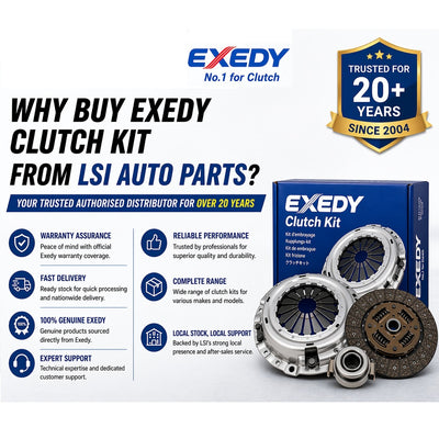 Exedy Clutch Kit OE Replacement for Volkswagen 240mm VWK-7863