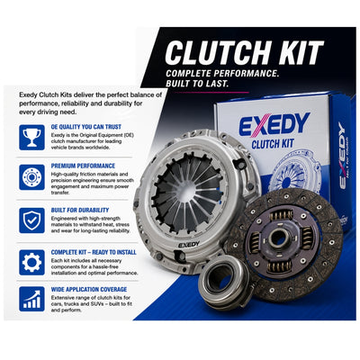 Exedy Clutch Kit OE Replacement for Volkswagen 240mm VWK-7863