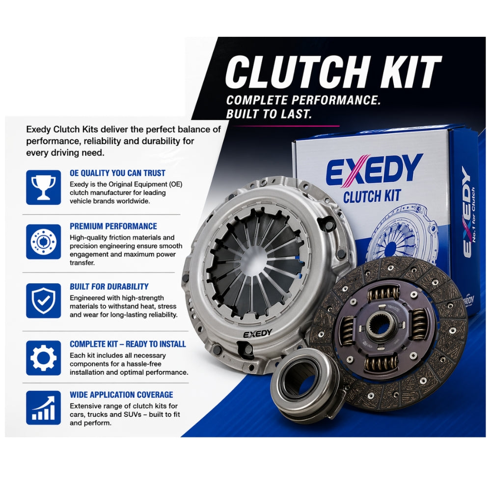 Exedy Clutch Kit OE Replacement for Hyundai i30 240mm HYK-8697