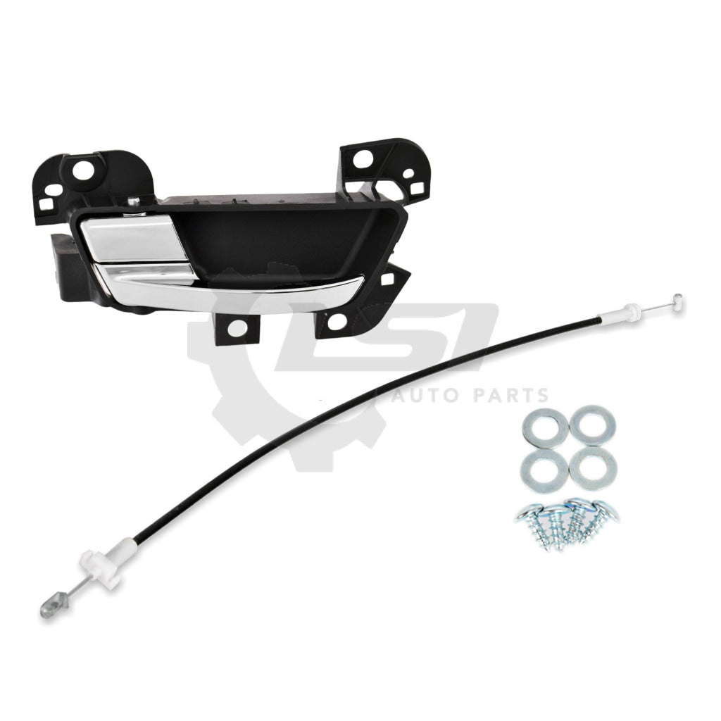 Ford Falcon Fg Fg-X Front Lh Left Inner Door Handle Chrome + Lock Cable