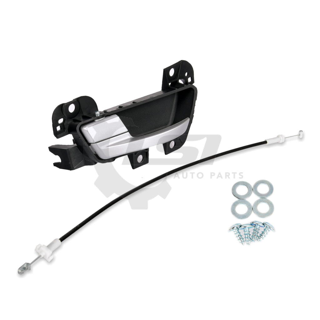 Ford Falcon Fg Fg-X Front Lh Left Inner Door Handle Satin + Lock Cable