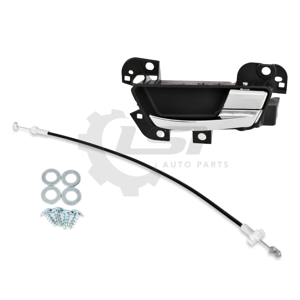 Ford Falcon Fg Fg-X Front Rh Right Inner Door Handle Chrome + Lock Cable