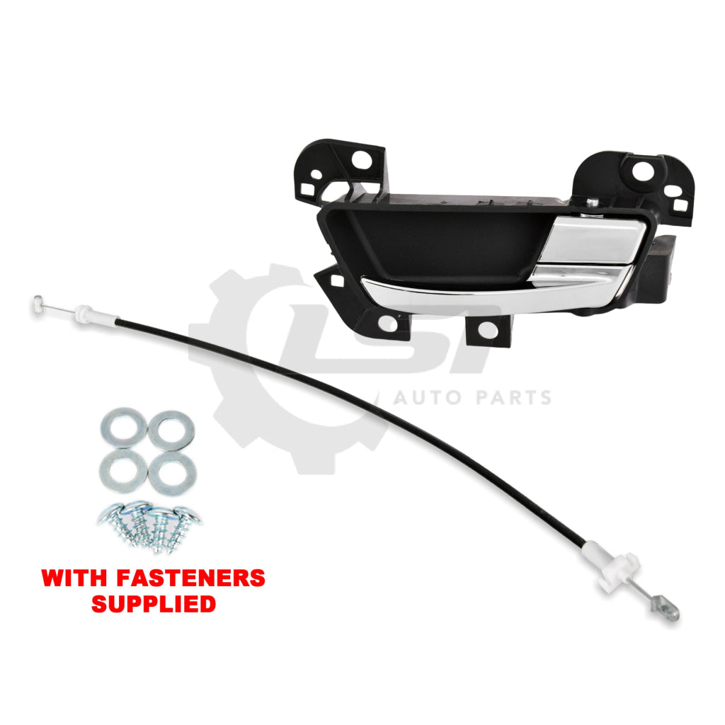 Ford Falcon Fg Fg-X Front Rh Right Inner Door Handle Chrome + Lock Cable