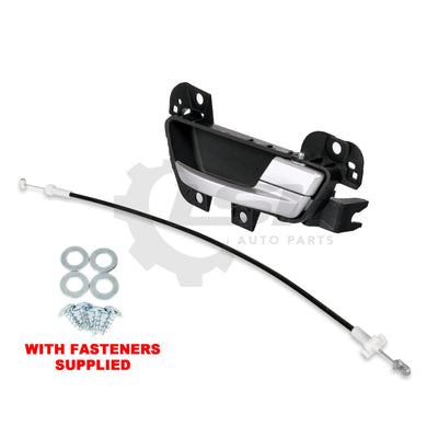 Ford Falcon Fg Fg-X Front Rh Right Inner Door Handle Satin + Lock Cable