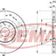 Fremax Front Disc Rotors For Alfa Romeo Gtv 2.0 95-04 Brake